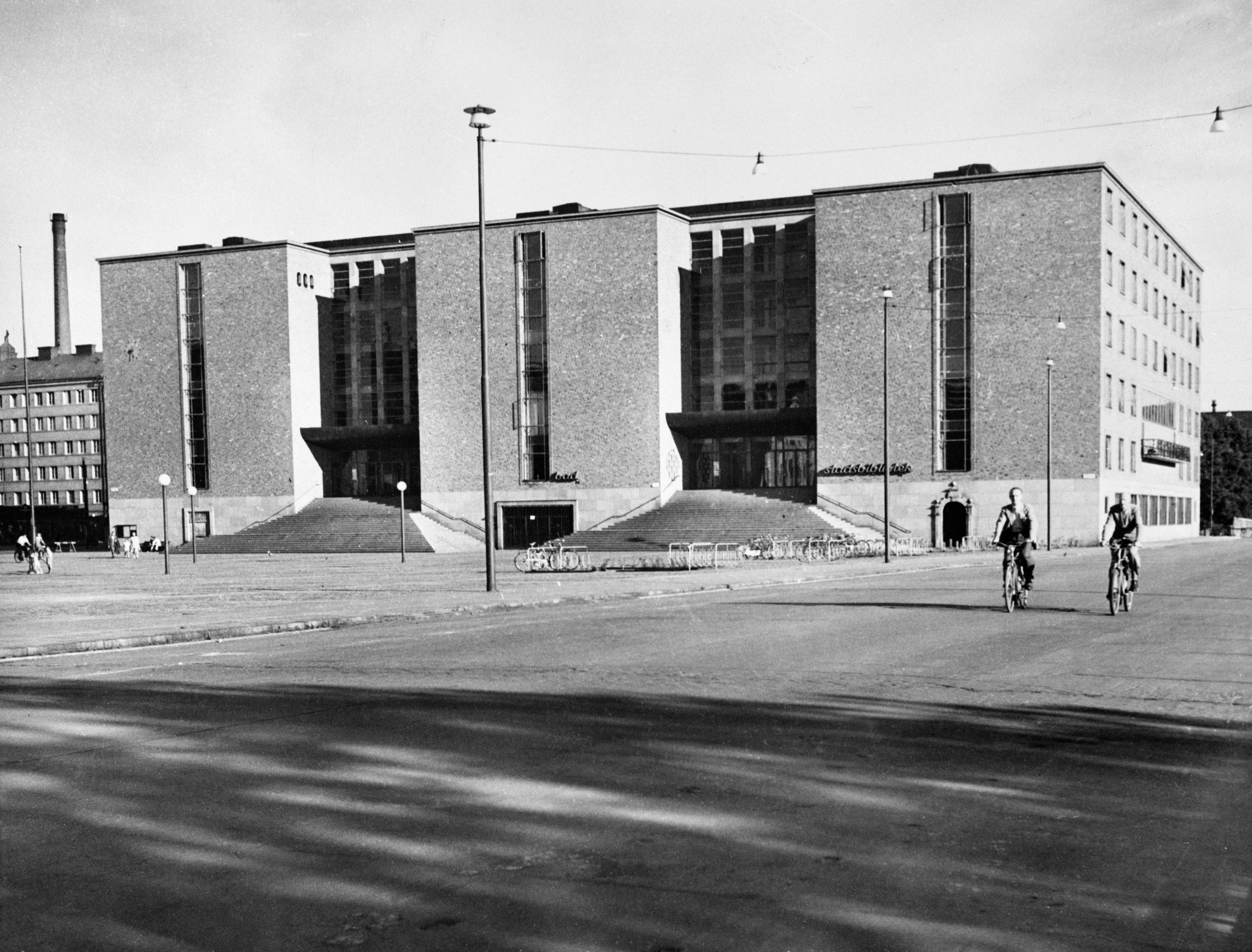 Forsgrenska, Medborgarhuset från norr.   1940-1950.jpg