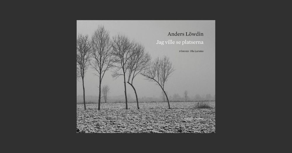 Omslag "Jag ville se platserna" av Anders Löwdin