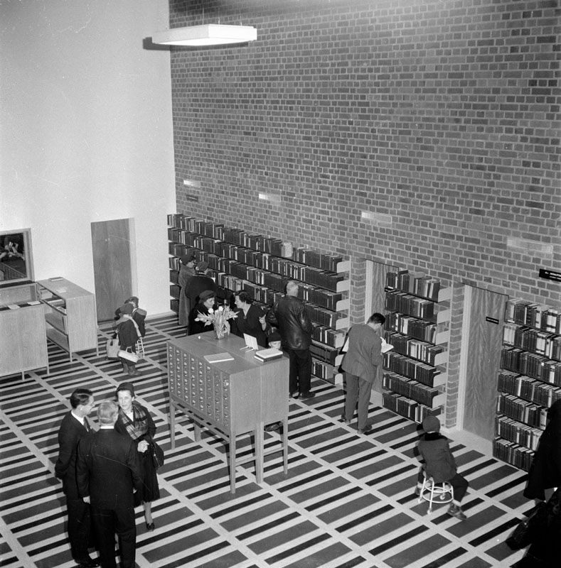 Vällingby bibliotek, 50-tal